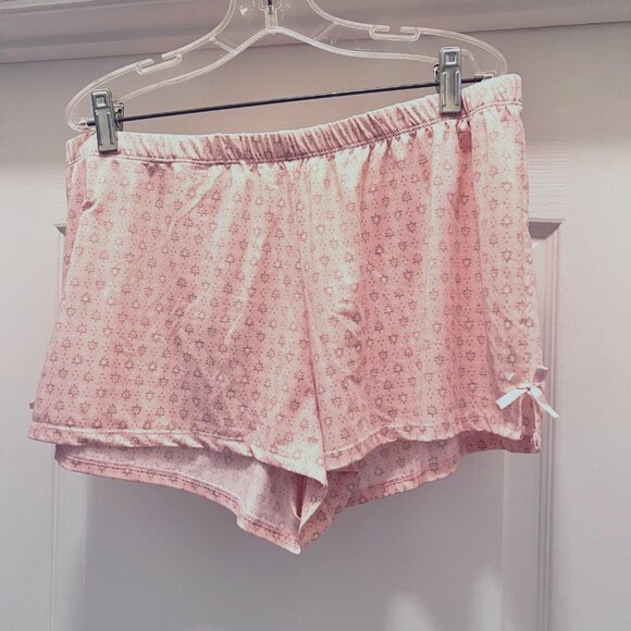 Merilyn Monroe 2 Piece Micro Short Set-Sleepwear-Intimates-Pink-Sz. Large-Lace - Picture 14 of 15